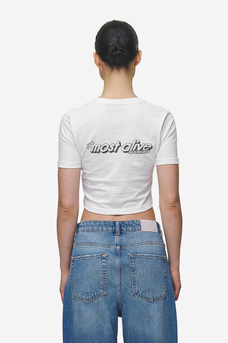 Pegador Thea Baby Tee White VIP-Rabatte