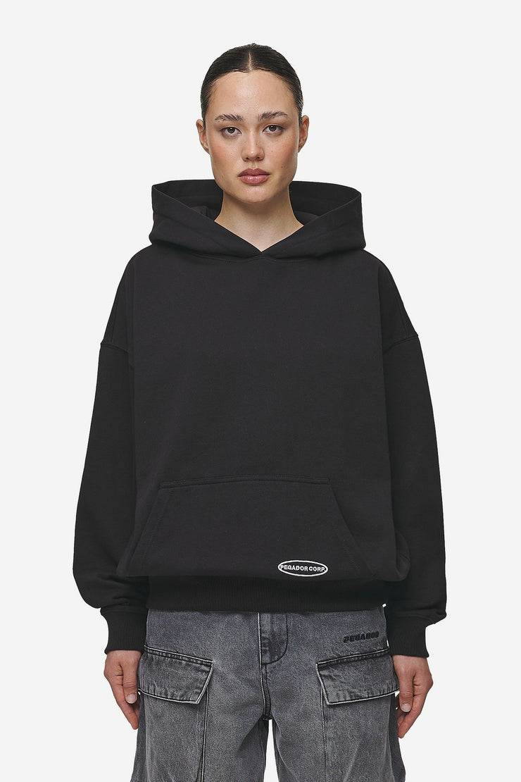 Pegador Sora Oversized Hoodie Washed Black JETZT KAUFEN