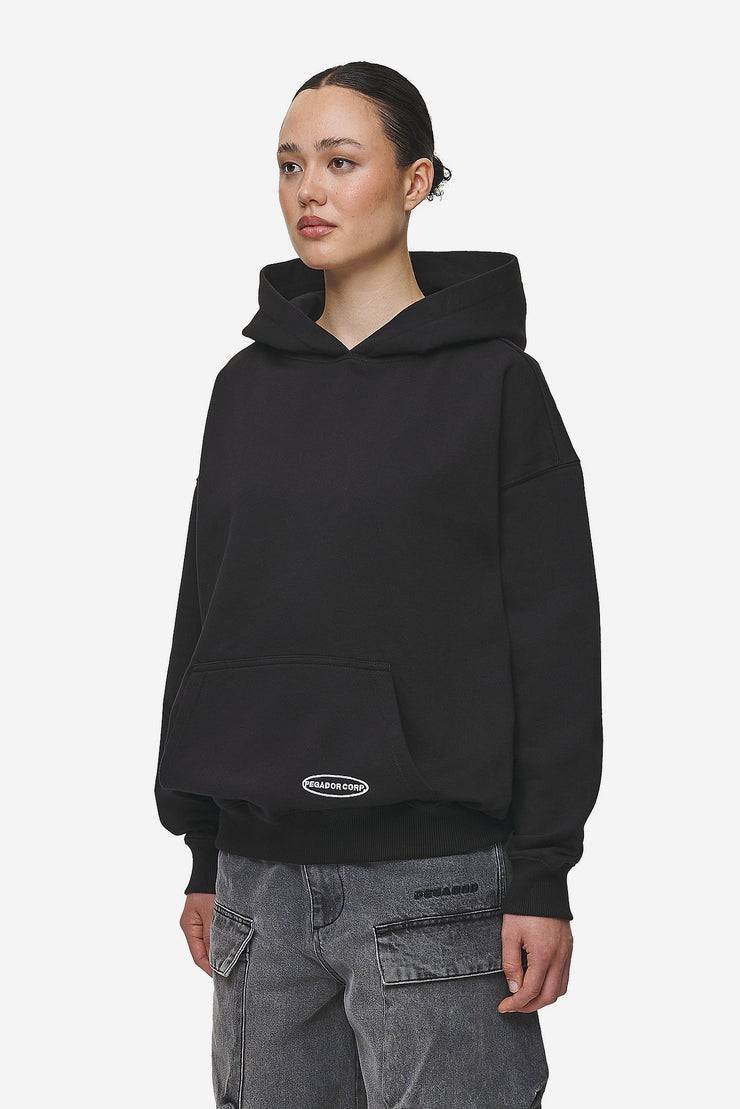 Pegador Sora Oversized Hoodie Washed Black JETZT KAUFEN