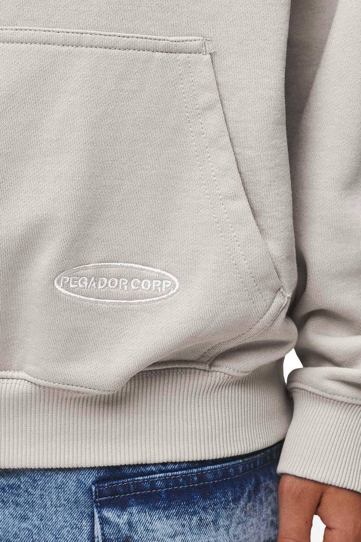 Pegador Sora Oversized Hoodie Washed Moon Grey Neueste Stile