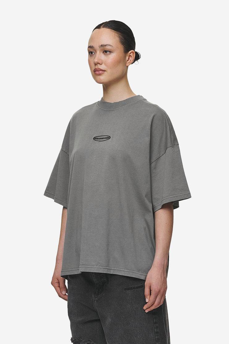 Pegador Sora Heavy Oversized Tee Washed Deep Grey Letzte 2 Tage