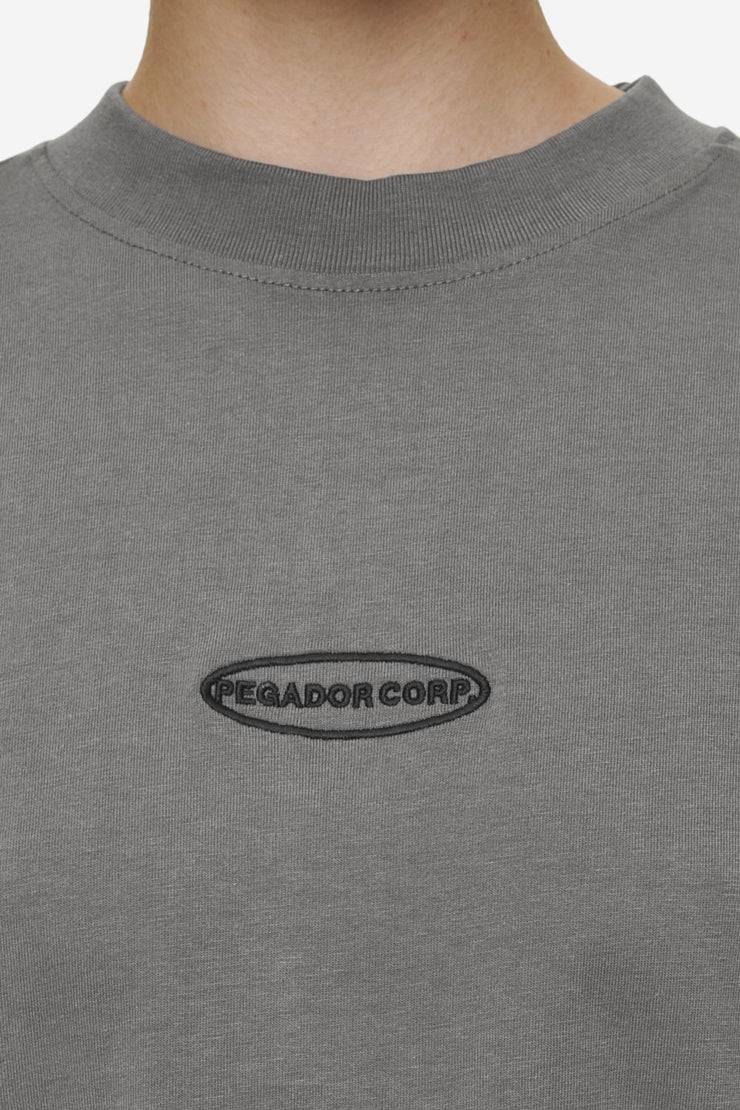 Pegador Sora Heavy Oversized Tee Washed Deep Grey Letzte 2 Tage
