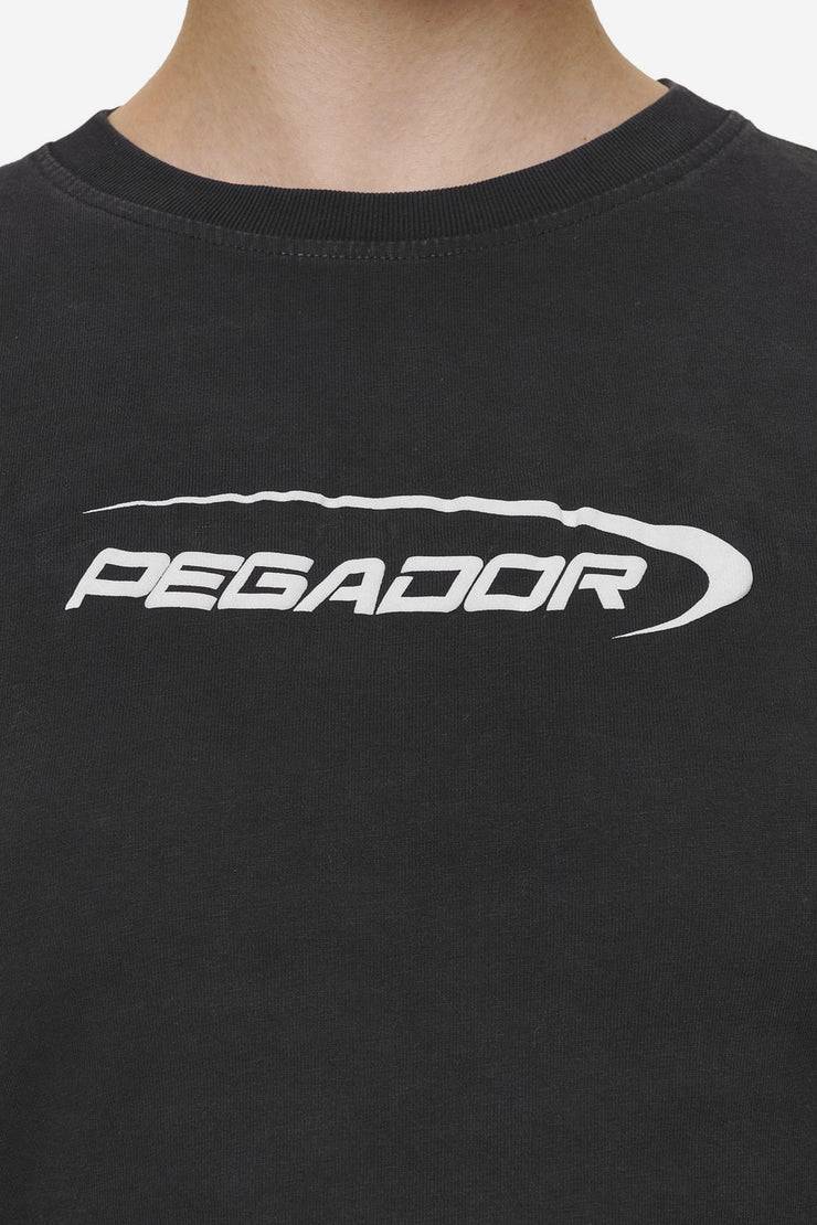 Pegador Naomi Baby Tee Washed Black Letzter Tag