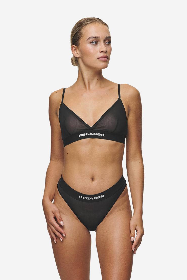 Pegador Katia Triangle Bralette Black White Discount Store für neue Produkte