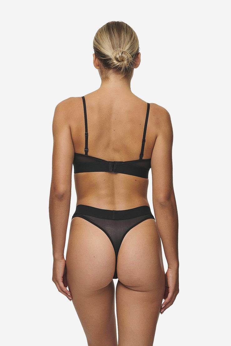 Pegador Katia Triangle Bralette Black White Discount Store für neue Produkte