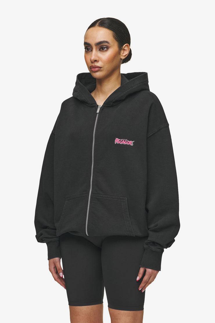Pegador Barret Terry Oversized Sweat Jacket Vintage Black Black Friday Preise