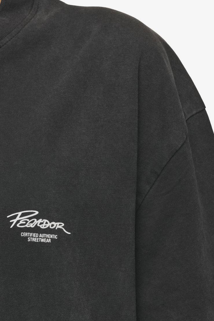 Pegador Banberry Oversized Tee Vintage Black Im Verkauf