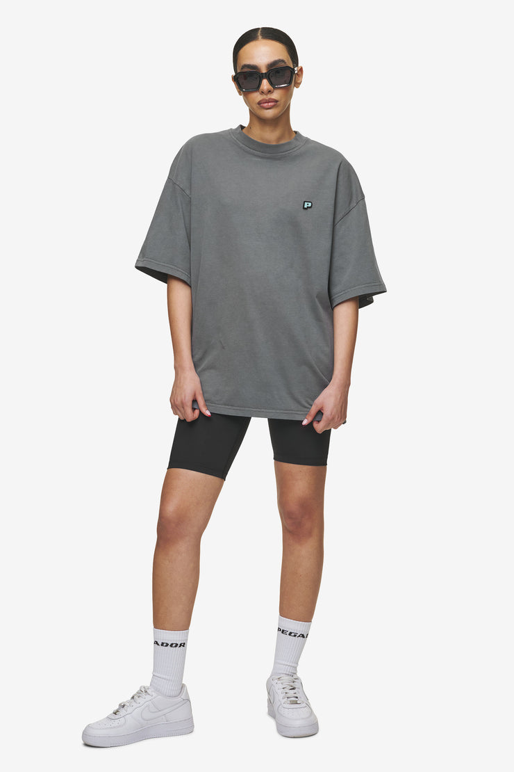 Pegador Leono Boxy Tee Vintage Grey Sky Blue Gum 2025