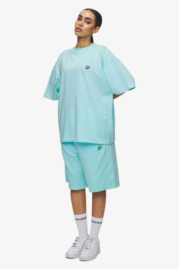 Pegador Leono Boxy Tee Washed Sky Blue Sky Blue Gum Online