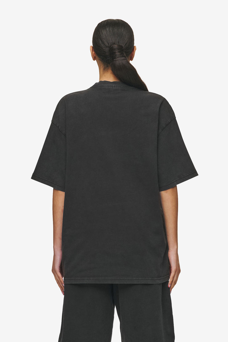 Pegador Leono Boxy Tee Vintage Black Sky Blue Gum Auslauf