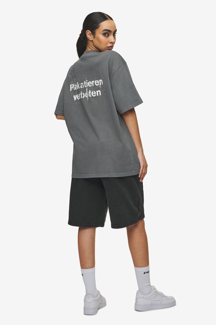 Pegador Gulati Oversized Tee Vintage Grey Fabrikverkauf