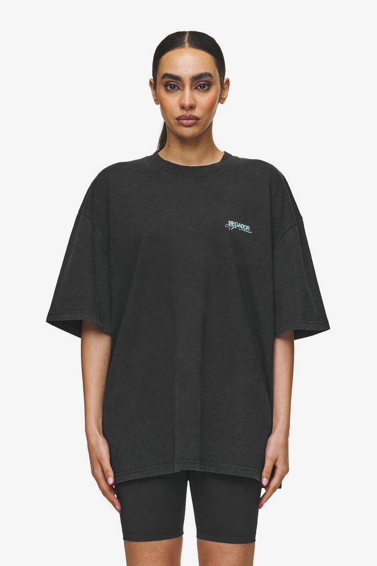 Pegador Patino Oversized Tee Vintage Black Blitzverkäufe