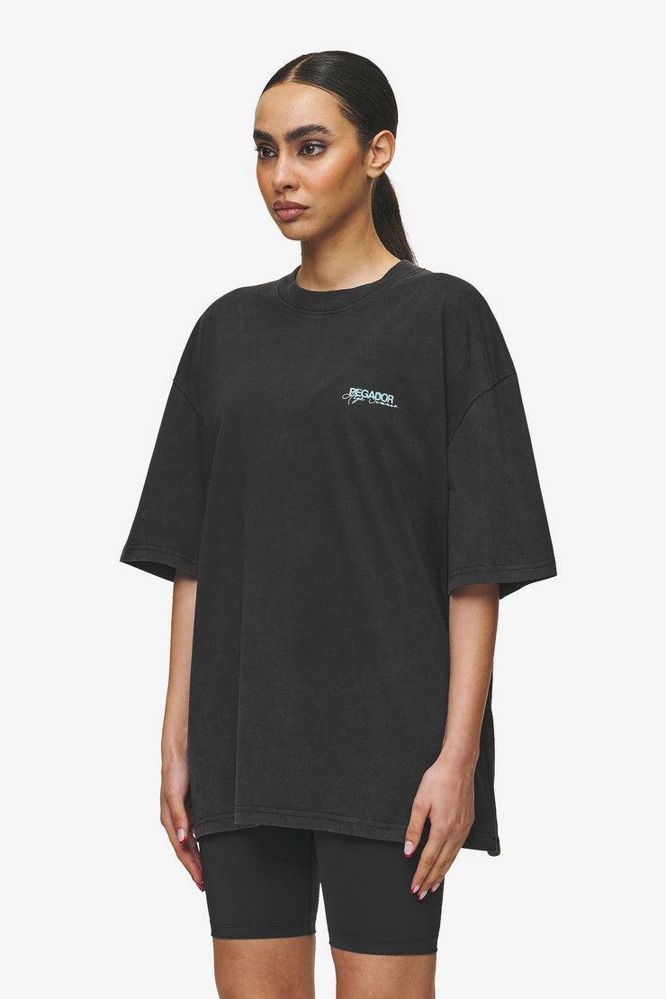 Pegador Patino Oversized Tee Vintage Black Blitzverkäufe
