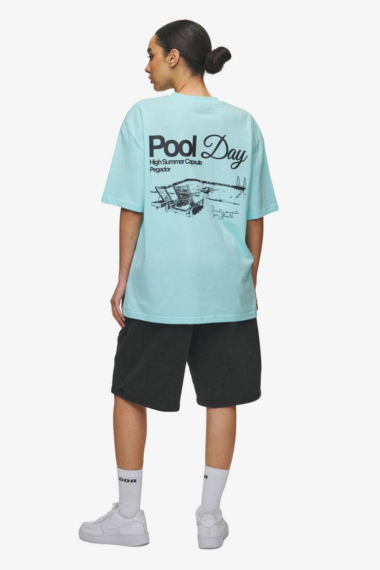 Pegador Patino Oversized Tee Washed Sky Blue Kostenloser Versand