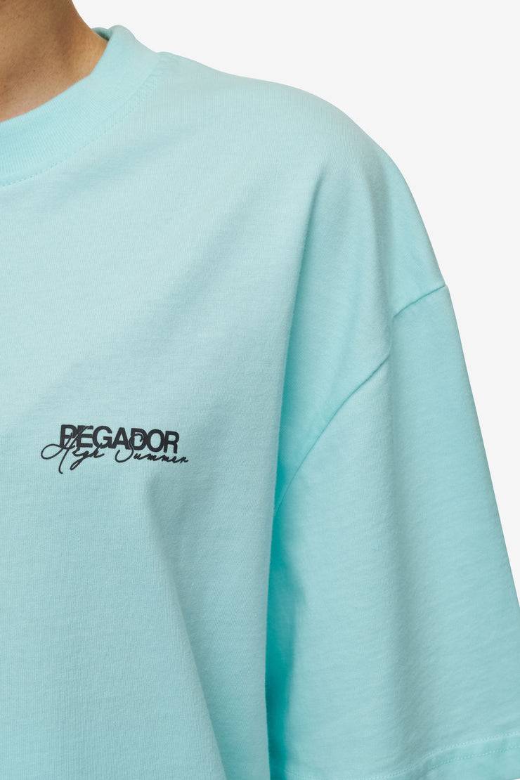 Pegador Patino Oversized Tee Washed Sky Blue Kostenloser Versand