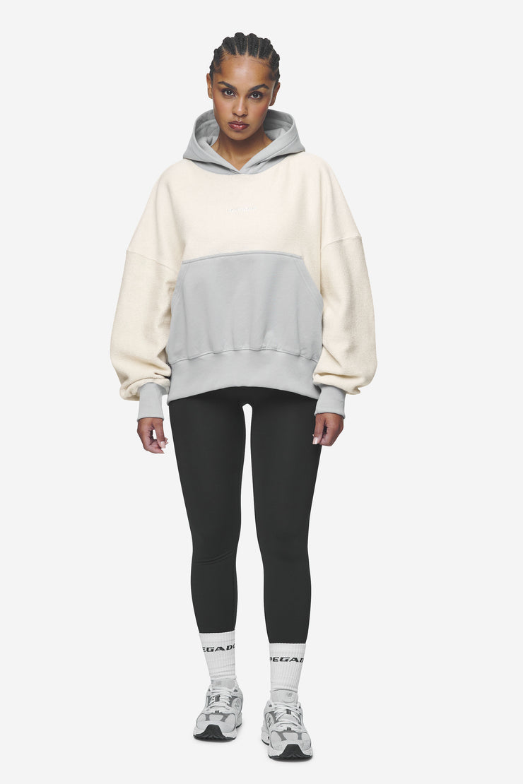 Pegador Estela Inside-Out Oversized Hoodie Coast Sand Sky Grey Fabrikpreis