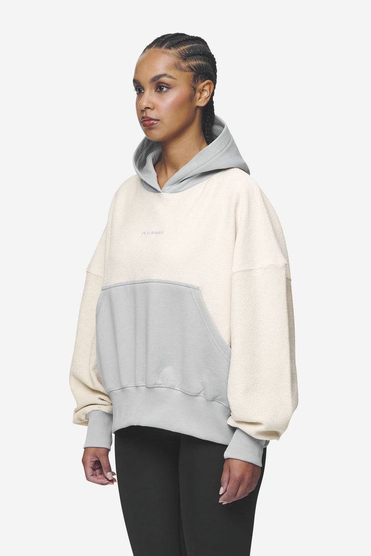 Pegador Estela Inside-Out Oversized Hoodie Coast Sand Sky Grey Fabrikpreis