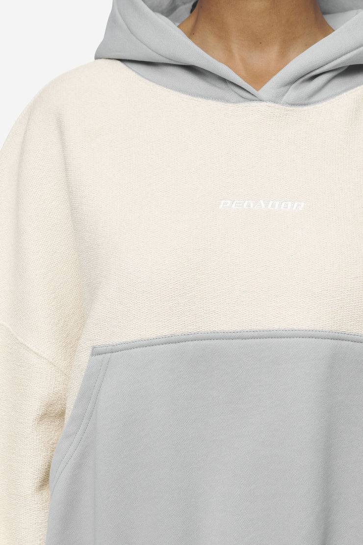 Pegador Estela Inside-Out Oversized Hoodie Coast Sand Sky Grey Fabrikpreis