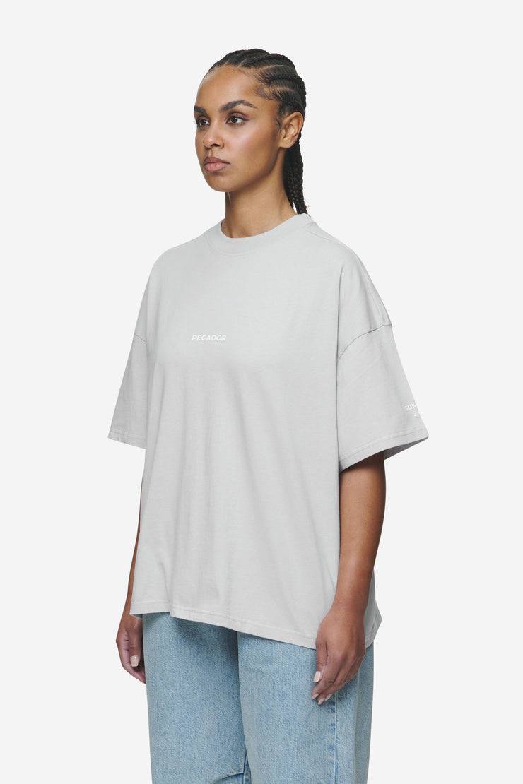 Pegador Aleja Heavy Oversized Tee Washed Sky Grey Großer Ausverkauf