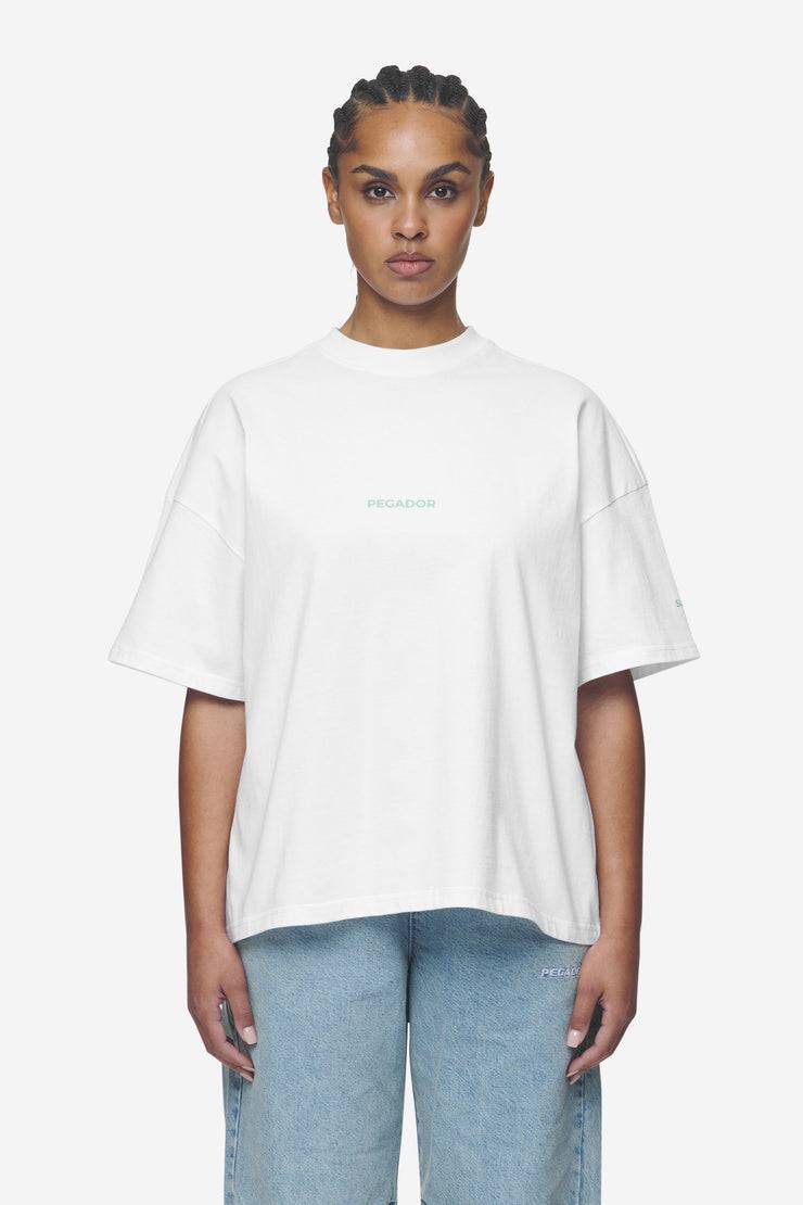 Pegador Aleja Heavy Oversized Tee White Flash Sale