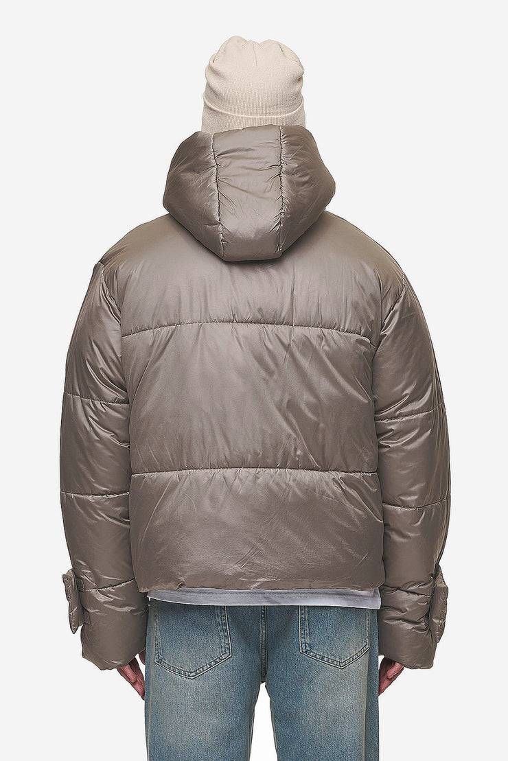 Pegador Garrick Vintage Oversized Puffer Jacket Light Brown Osterangebot
