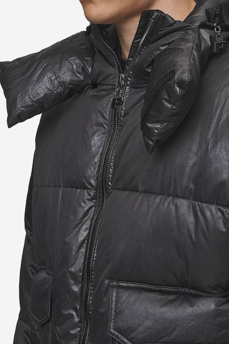 Pegador Garrick Vintage Oversized Puffer Jacket Black Muttertagsangebot