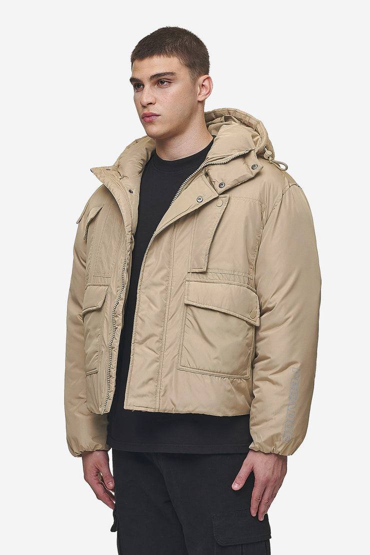 Pegador Jean Utility Puffer Jacket Sand Valentinstagsangebot