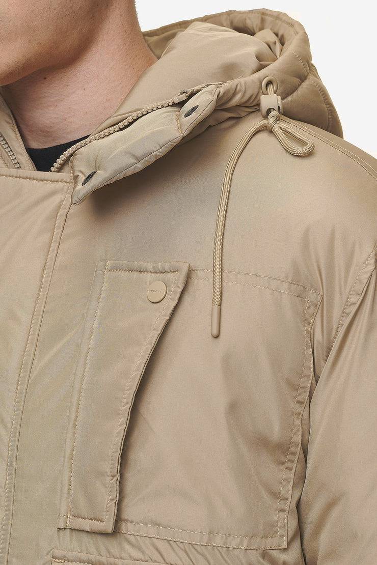 Pegador Jean Utility Puffer Jacket Sand Valentinstagsangebot