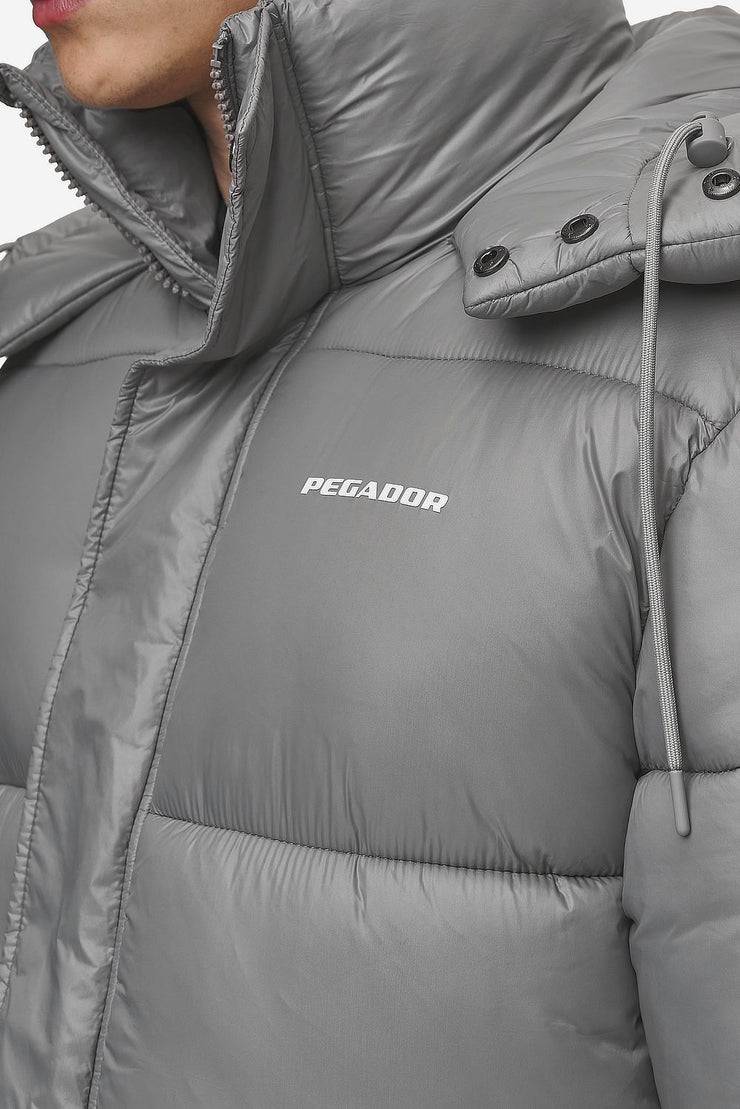 Pegador Conell Puffer Parka Rock Grey Lagerräumung