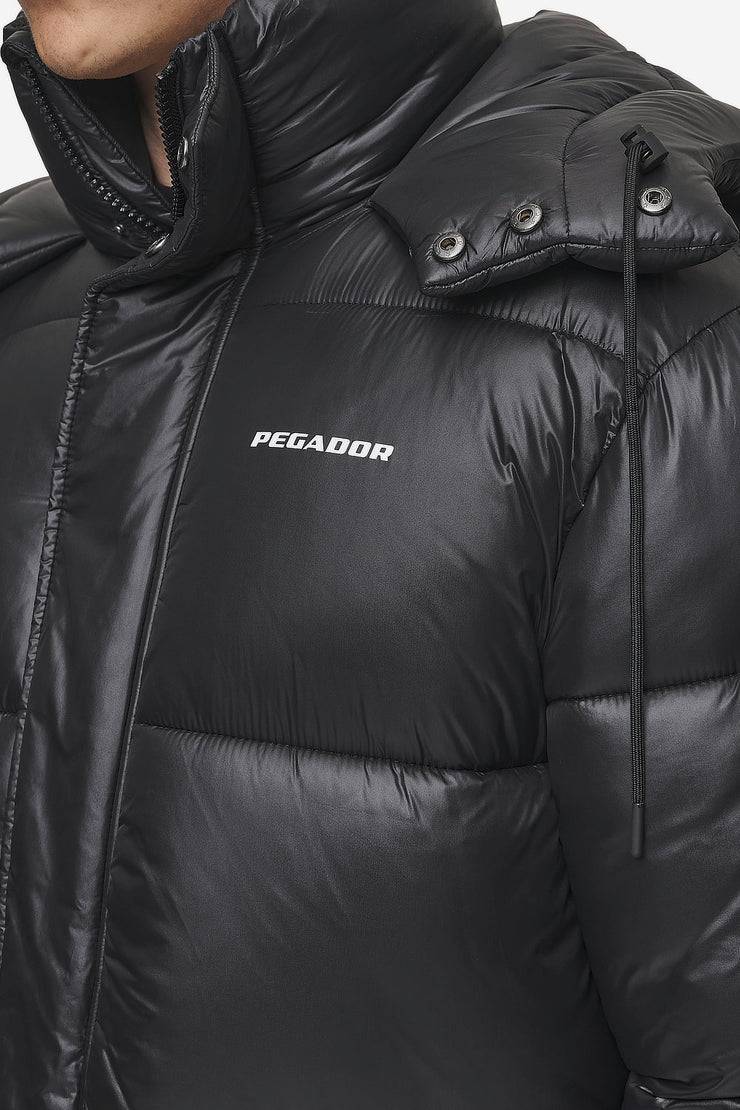 Pegador Conell Puffer Parka Black Heißer Verkauf