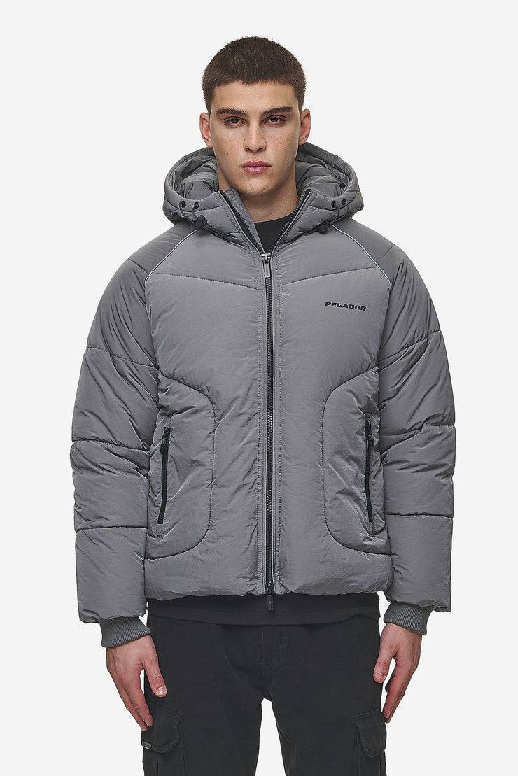 Pegador Toby Crushed Raglan Puffer Jacket Anthracite Top Angebot