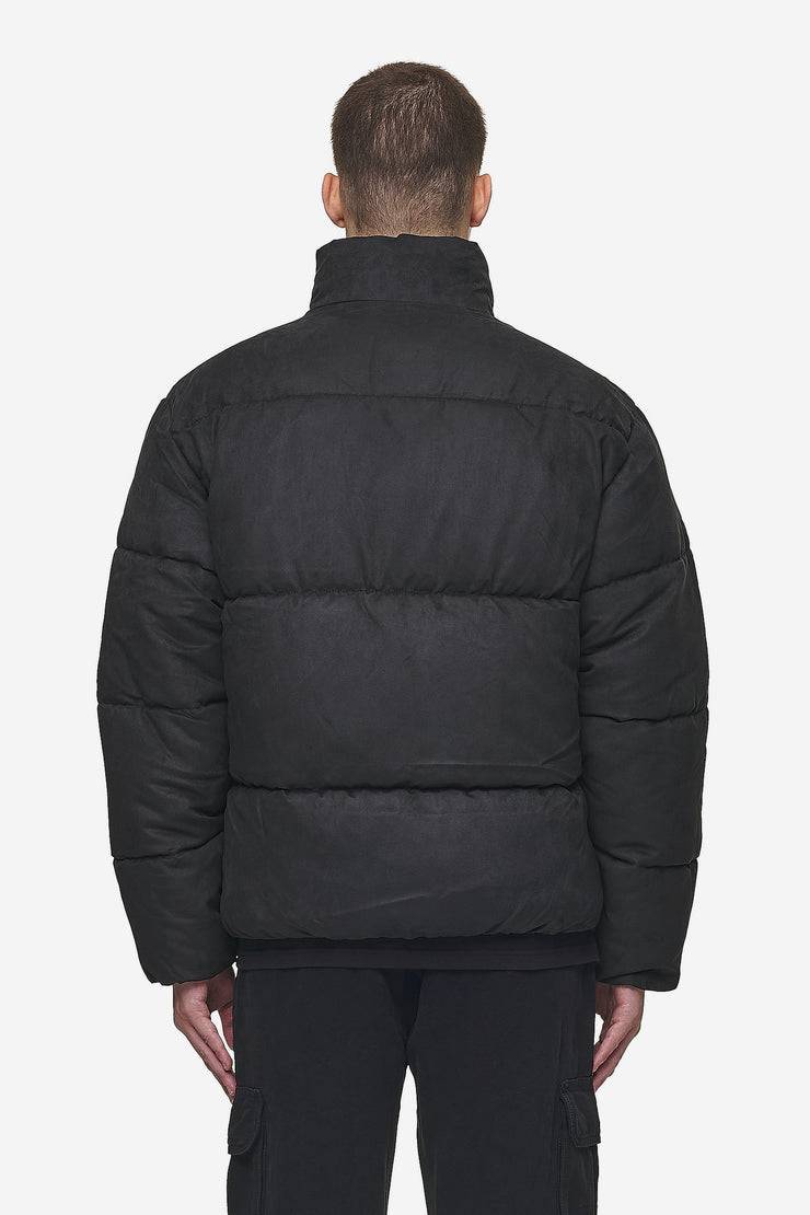 Pegador Sidan Velour Puffer Jacket Black Große Rabatte