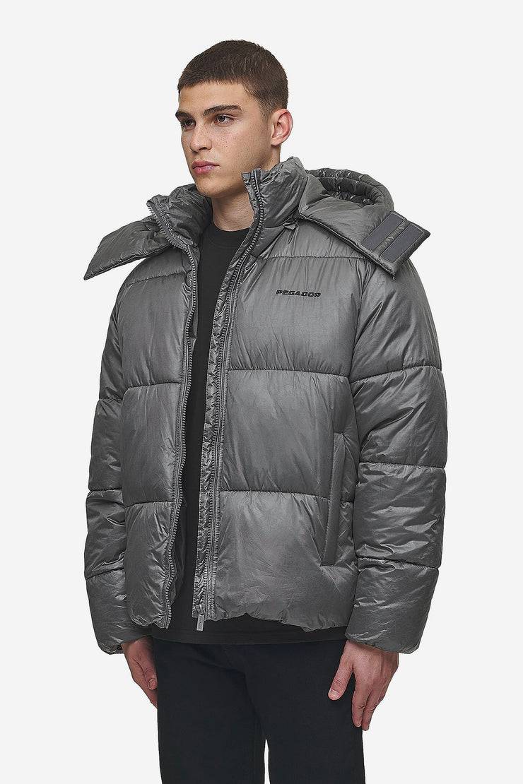 Pegador Marten Vintage Puffer Jacket Anthracite Neuheiten