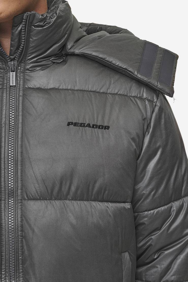 Pegador Marten Vintage Puffer Jacket Anthracite Neuheiten