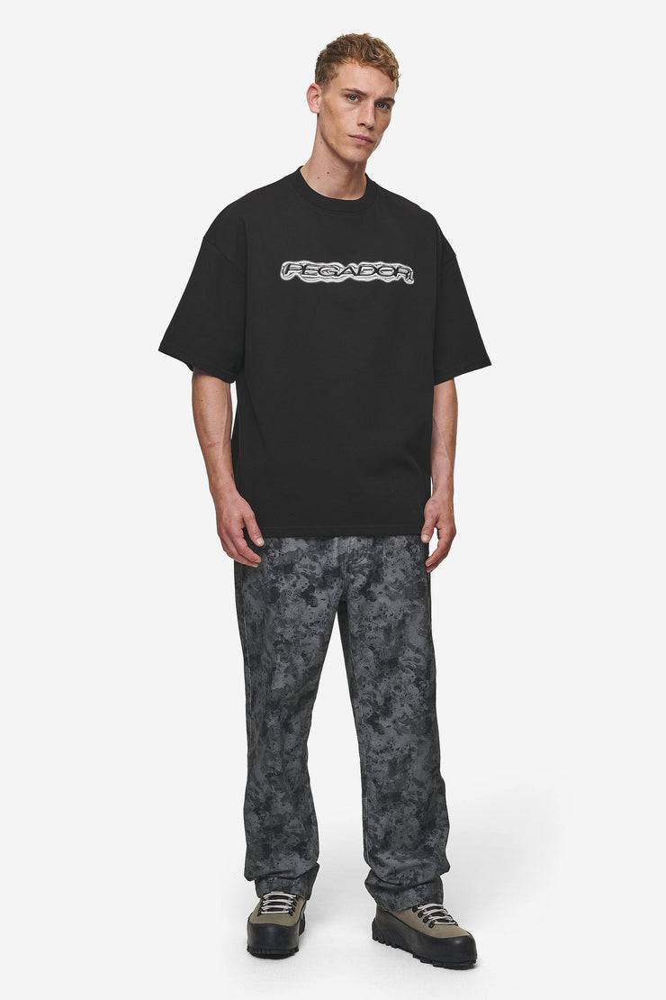 Pegador Rector Wide Pants Anthracite Black Räumungsverkauf