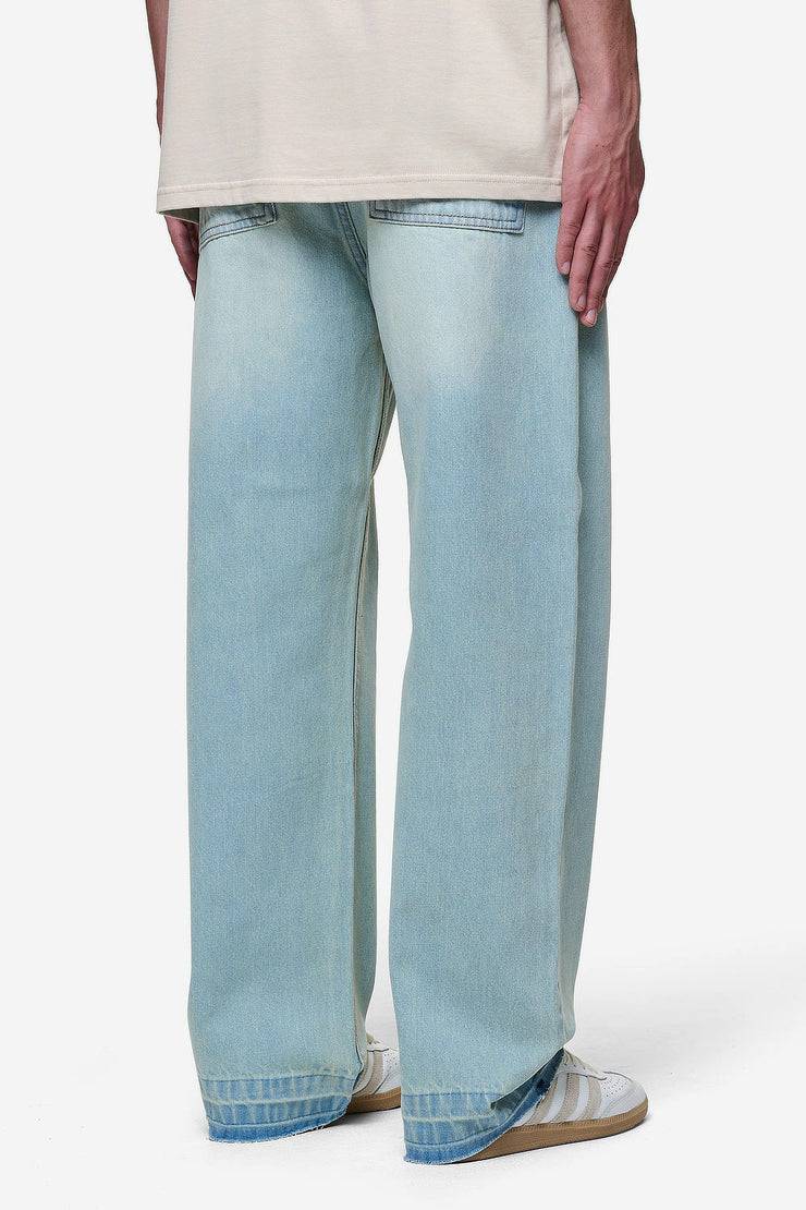 Pegador Barrow Wide Baggy Jeans Sand Washed Blue Kauf eins, bekomm eins gratis