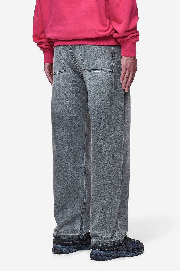 Pegador Barrow Wide Baggy Jeans Washed Anthracite Tägliche Deals