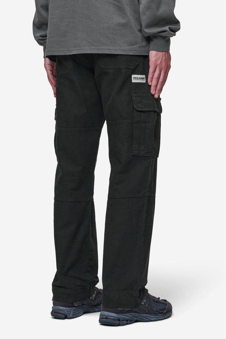 Pegador Risley Cargo Pants Black Zeitbegrenzte Promotion