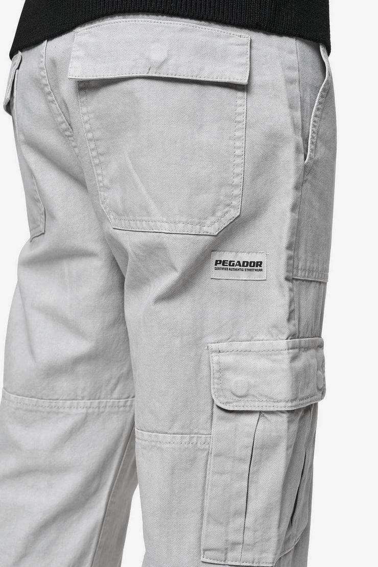 Pegador Risley Cargo Pants Light Grey Bis zu 60% Rabatt