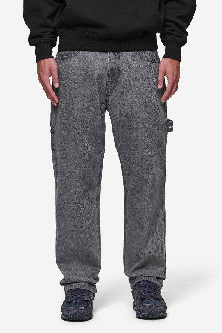 Pegador Daule Baggy Workwear Jeans Washed Grey Sonderangebot der Fabrik