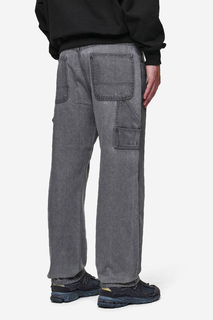 Pegador Daule Baggy Workwear Jeans Washed Grey Sonderangebot der Fabrik