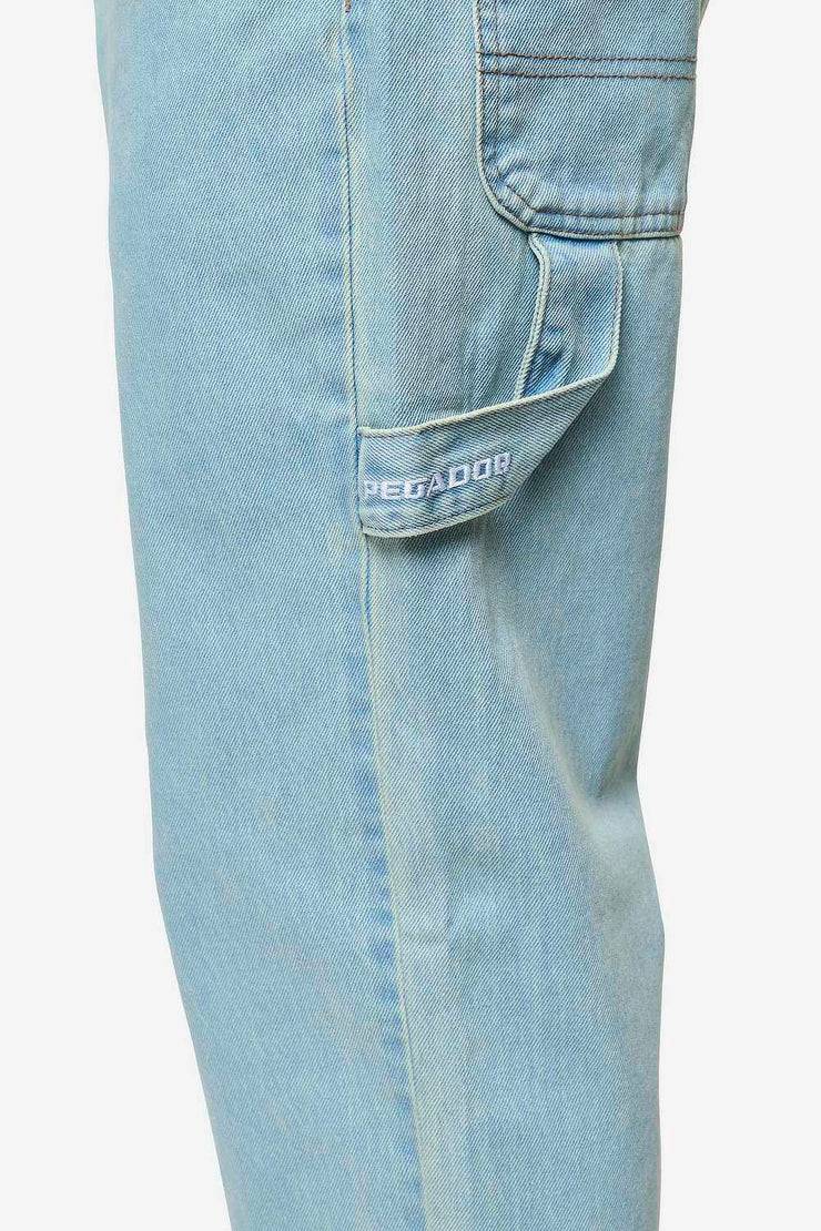 Pegador Daule Baggy Workwear Jeans Sand Washed Blue Vierteljährliche Förderung