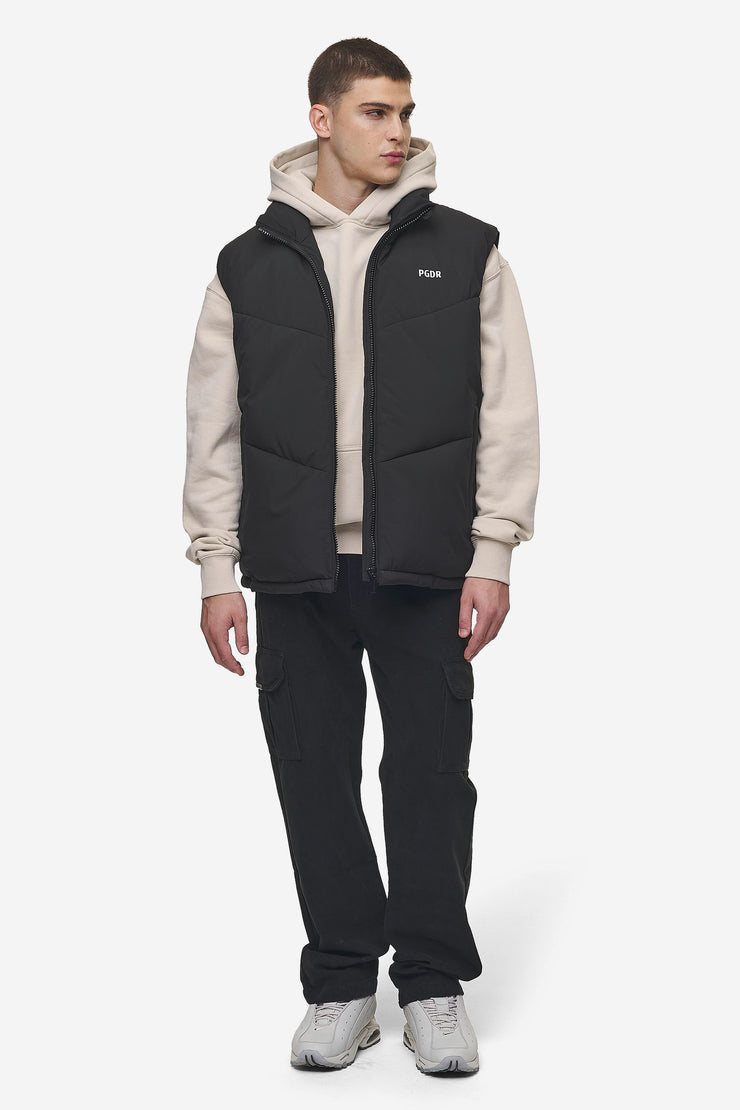 Pegador Leddy Oversized Puffer Vest Black Black Friday Preise