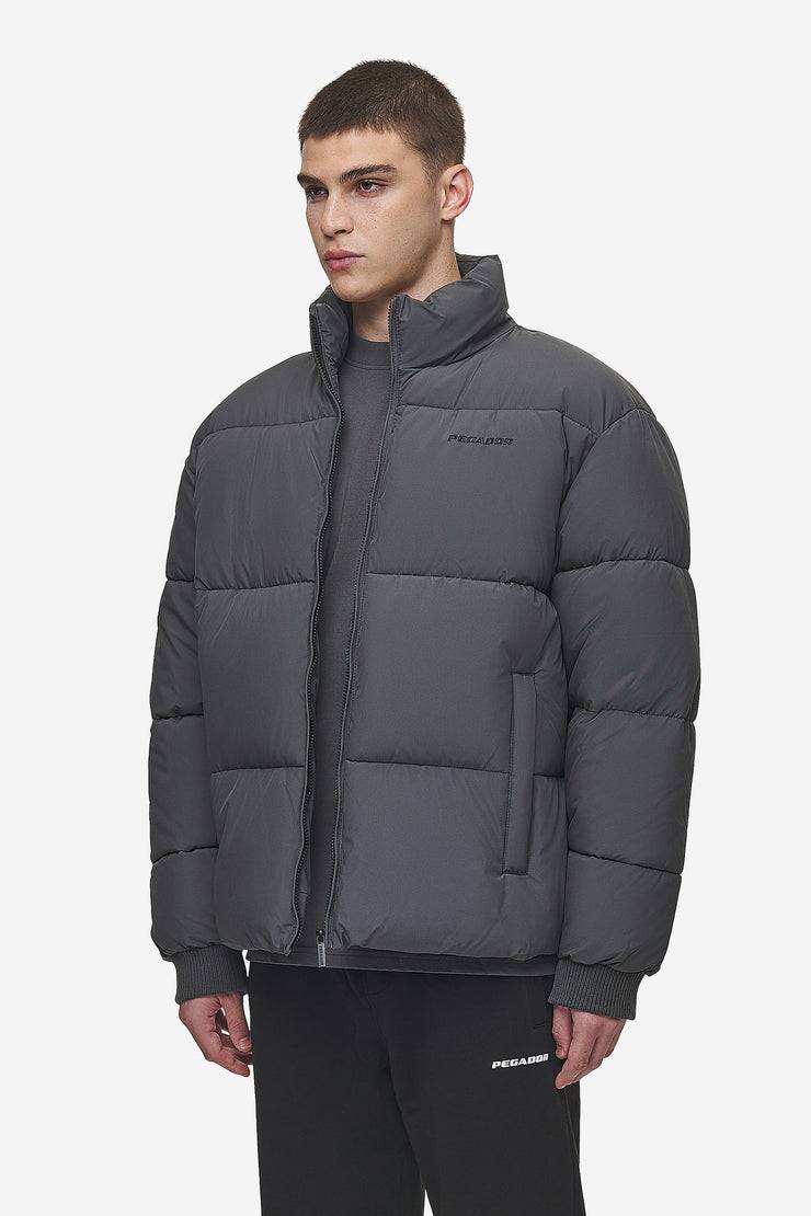 Pegador Solin Puffer Jacket Anthracite Auslauf