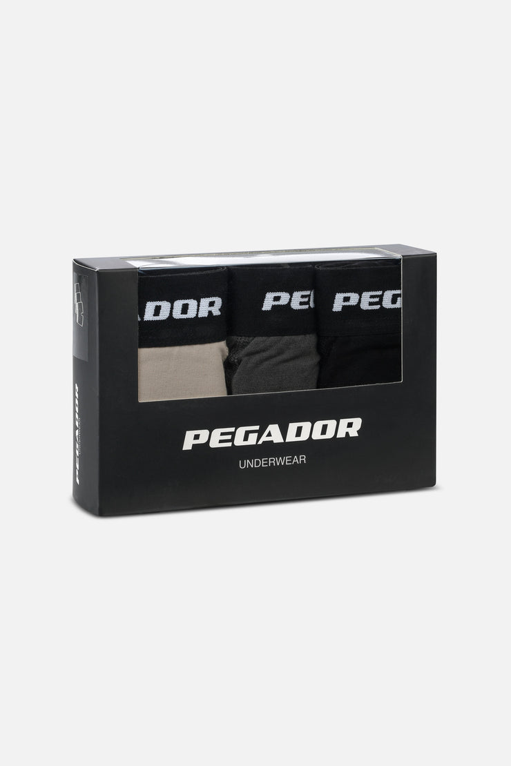 Pegador Tantun Boxershorts 3 Pack Light Beige Anthracite Black Angebote