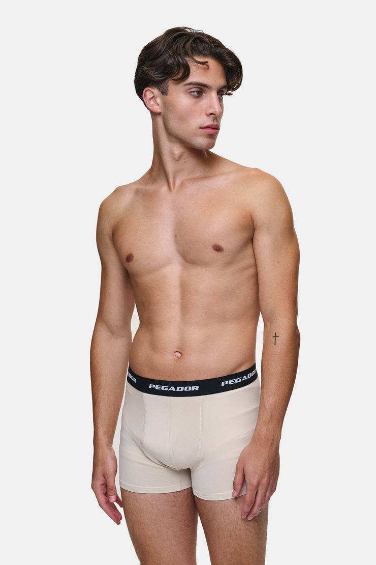 Pegador Tantun Boxershorts 3 Pack Light Beige Anthracite Black Angebote