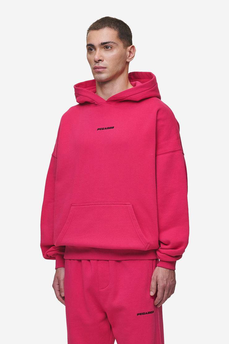 Pegador Logo Boxy Hoodie Washed Virtual Pink Limitierter Zeitrabatt