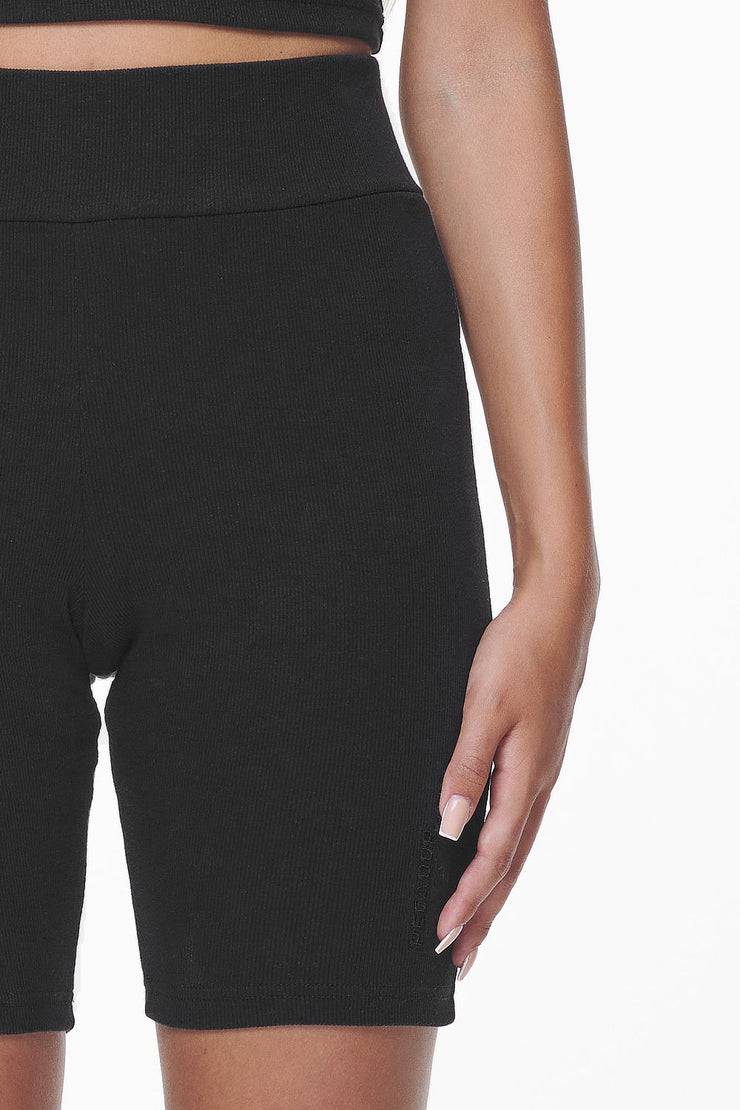 Pegador Barrie Rib Biker Shorts Black Exklusivangebot