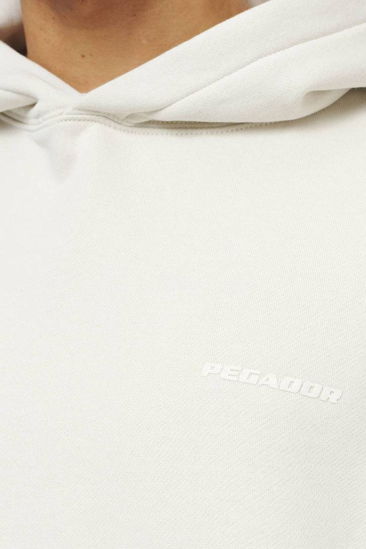 Pegador Logo Oversized Hoodie Vintage Washed Angels Cream Gum Preisnachlass