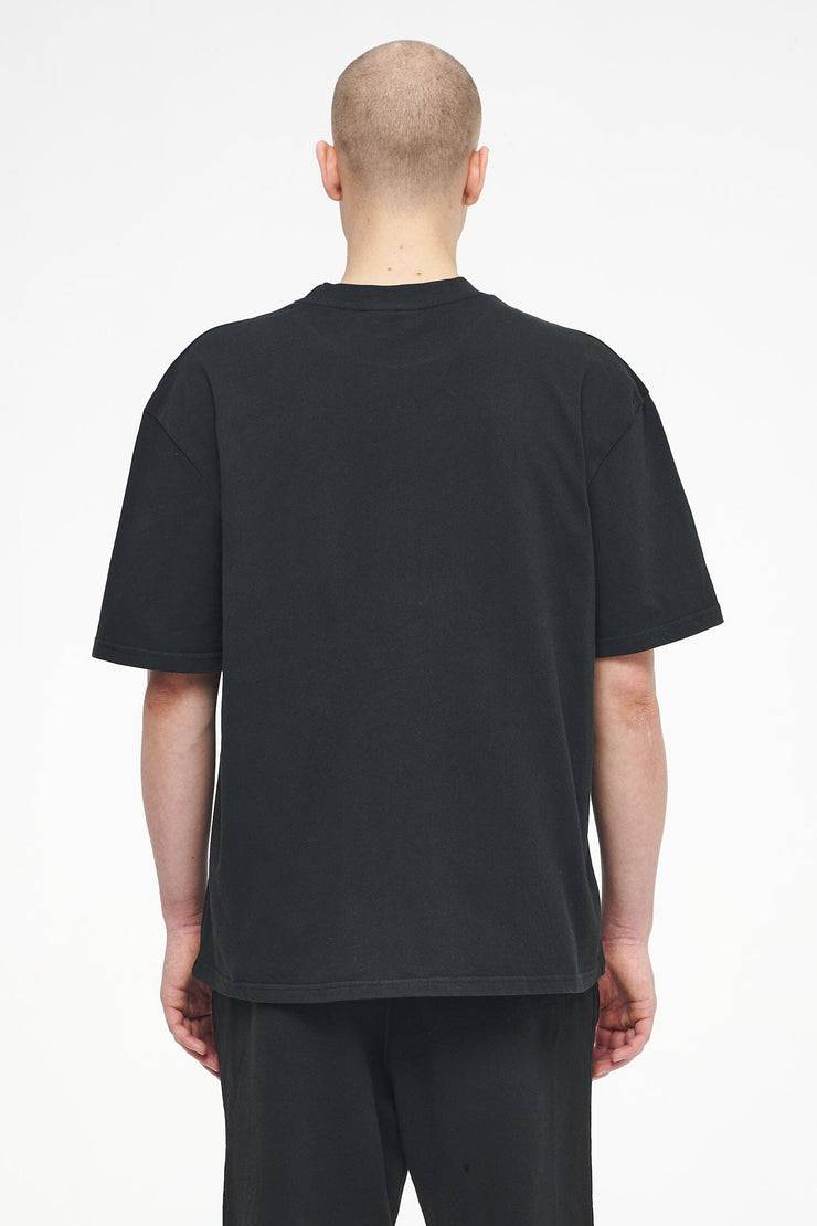 Pegador Logo Oversized Tee Vintage Washed Black Ink Gum Saisonschlussverkauf